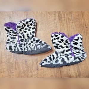 Dearfoams fuzzy slipper boots